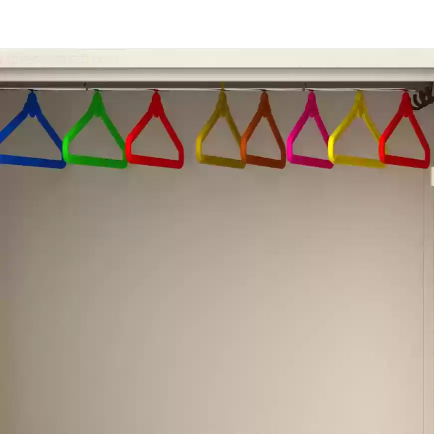 SS pin rail hanger