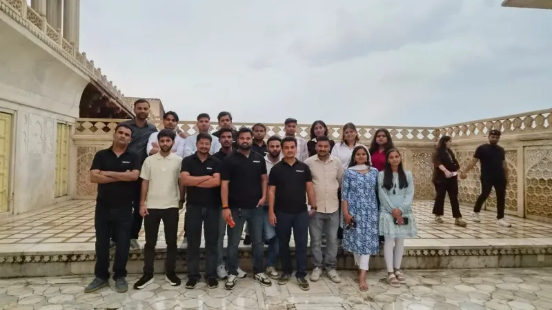 Aditya Almirah team visit photo 03